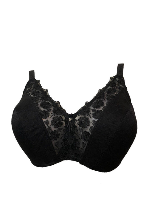 Wacoal 85151, Floral Medley Slimline Minimizer Bra
