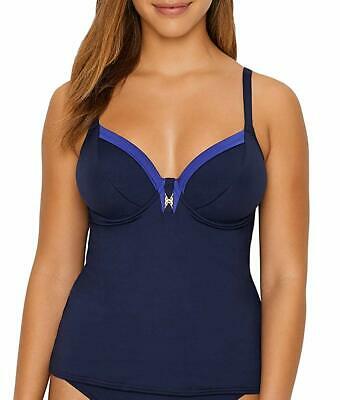 Fantasie 6714, Oceandrive Underwire Plunge Tankini Bra Size Top