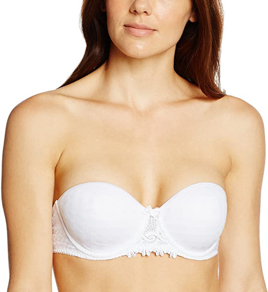 Marie Jo Avero Bra Underwire Contour Strapless Convertible Embroidered  Style 0100413