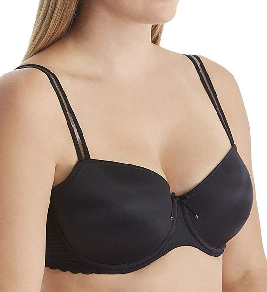 Satin by PrimaDonna bandeau bra with smooth and shaping underwire