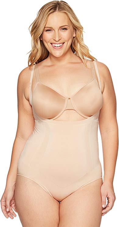 Spanx 10129P, Women's Oncore Open-Bust Panty Bodysuit (1X-3X)