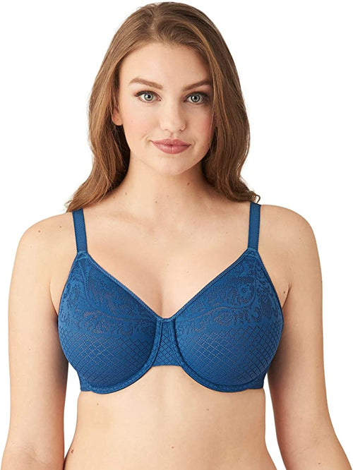 Wacoal 857210, Visual Effects Minimizer Bra (Ensign Blue ONLY)