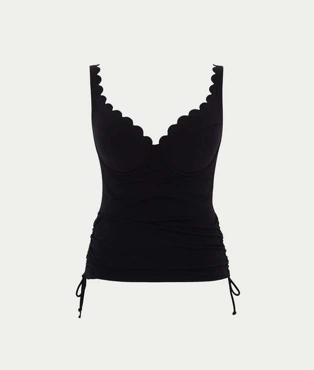 Panache Spirit Selena Plunge Underwire Tankini Swim Top, SW1781