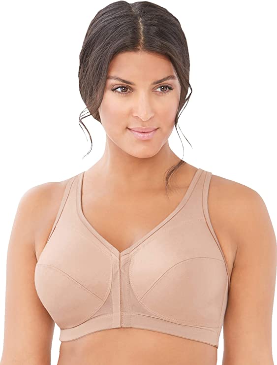 Glamorise 1265, Magic Lift with Posture Back Support Bra – Lingerie By Susan