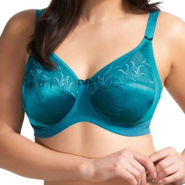 Elomi 34K (H) Black Caitlyn FULL CUP Side Support Underwire Bra #8030 NWT -  Helia Beer Co