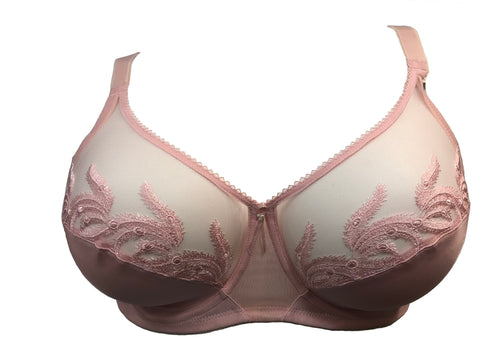 Wacoal, Intimates & Sleepwear, Wacoal 8534 Net Effect Semi Sheer  Underwire Bra Mesh Lace Womens 38d Pink