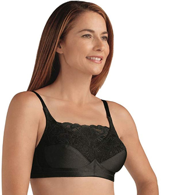 Mastectomy Bra Lace Soft Cup Size 36A Sand
