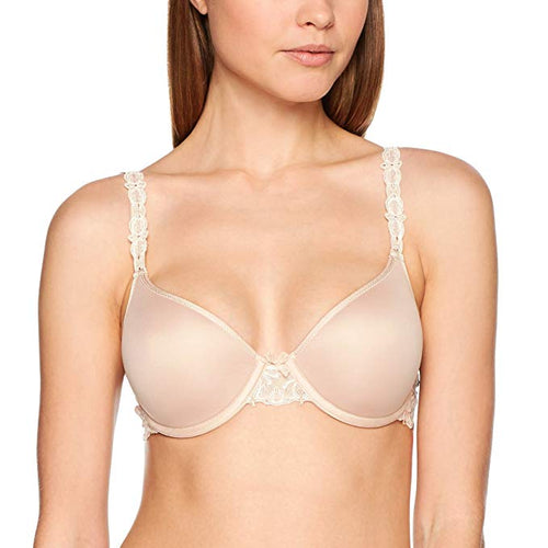 Buy Chantelle Champs Elysees Unlined Lace Demi Bra - Cappuccino At