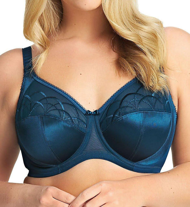 Elomi 34K (H) Black Caitlyn FULL CUP Side Support Underwire Bra #8030 NWT -  Helia Beer Co