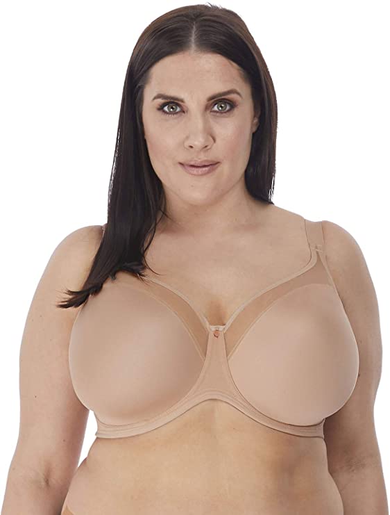 Smooth Underwired Moulded Bra - Black