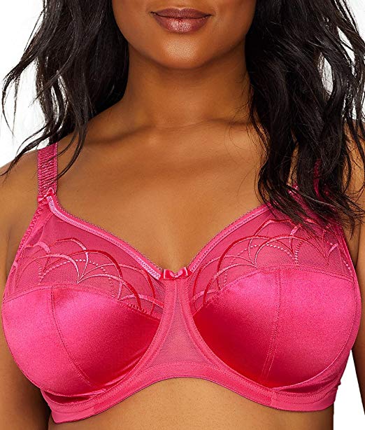 Elomi Cate Wired Full Cup Banded Bra (4030) UK 34H/US 34K in Hot Pink
