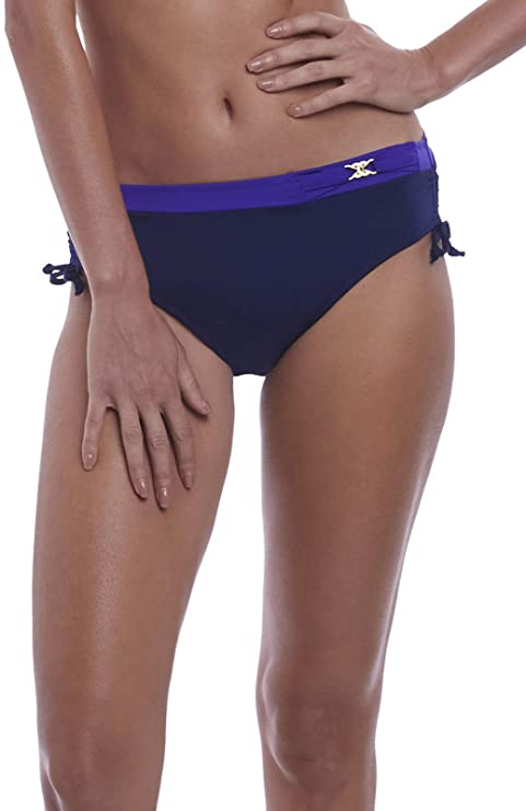 Fantasie 6715, Ocean Drive Adjustable Leg Brief Colorblock Classic Swimsuit Bottom