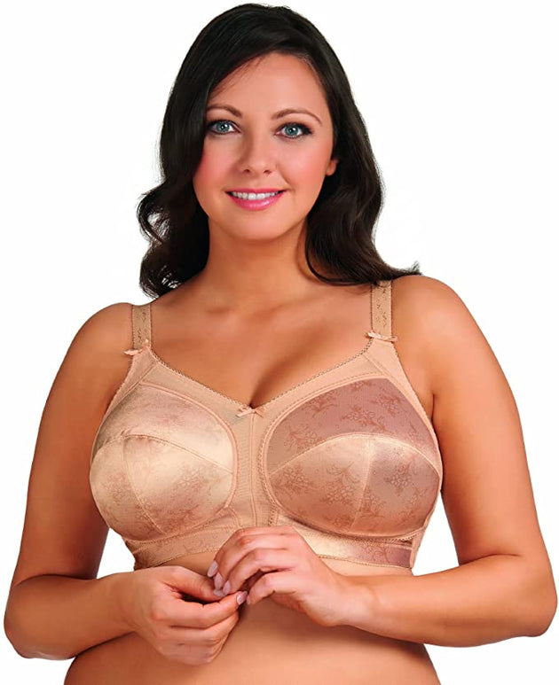 LEADING LADY Nude Molded Soft Cup Bra, US 36D, UK 36D, NWOT 