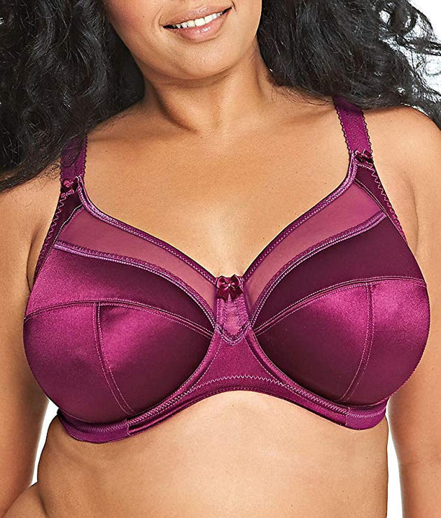 Goddess 6090, Keira Banded Underwire Bra (Band Size 34-40)(Cup Size DDD-I)