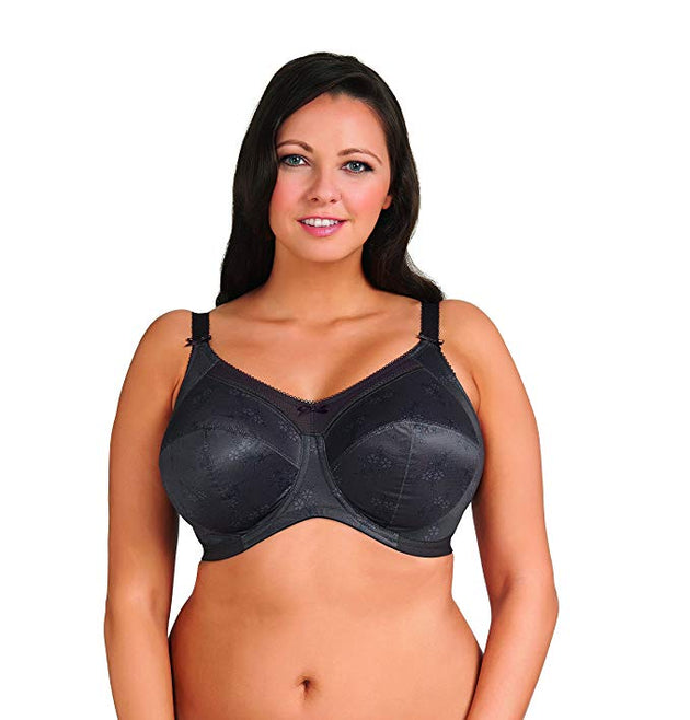 Add One Cup Cocoa Plus Size Wide Band Push Up Bra