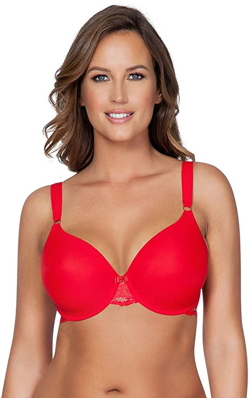 Beijiaren medium-thick molded cup small breast push-up side-cushion bra  adjustable lace breast-retracting