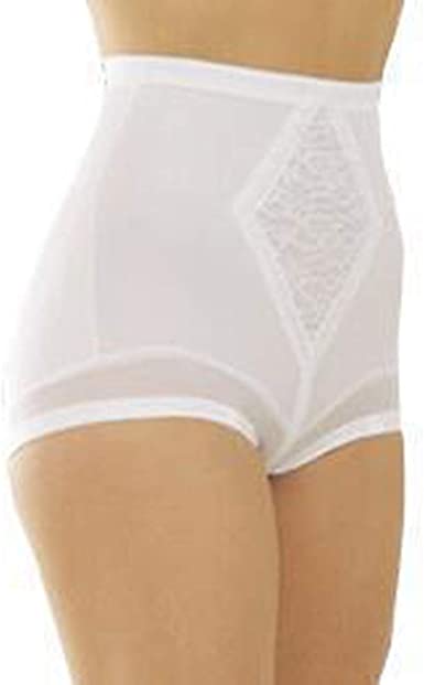Rago Style 6101 - High Waist Firm Shaping Panty, S, 26, White : :  Clothing, Shoes & Accessories