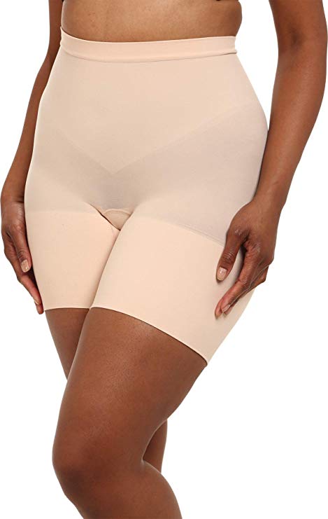 SPANX 10006R,Thinstincts High-Waisted Mid-Thigh Short – Lingerie By Susan