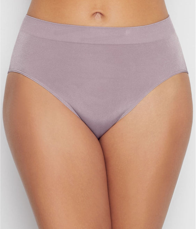 $25 Wacoal Women's White B Smooth Hi Cut Brief Underwear Panties Size 6/M 